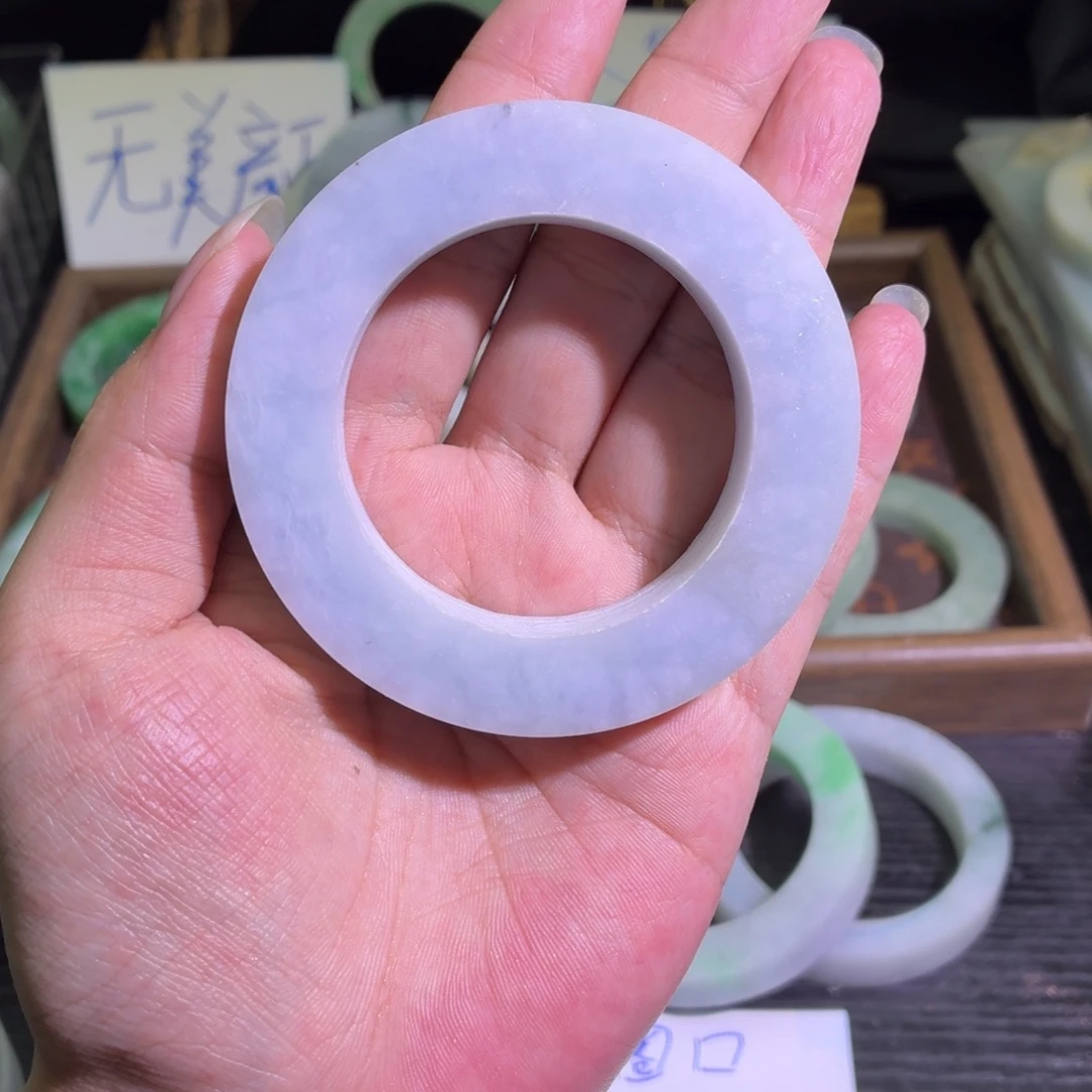 定制翡翠未镶嵌缅甸翡翠A货手镯毛胚定制