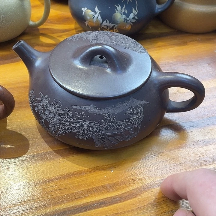 茶壶紫砂处理一把