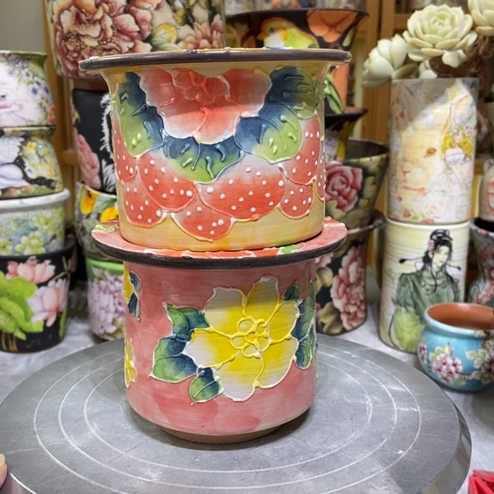 景德镇艺术手绘作品