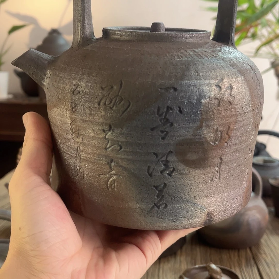 迎***风柴烧一体将军壶1.5升容量
