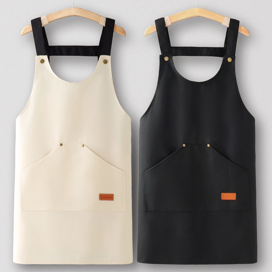 成人围裙厨房家用工作服女做饭定制logo印字餐饮上班爆款做饭围裙