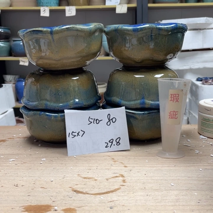 紫砂花盆多肉花盆微瑕80