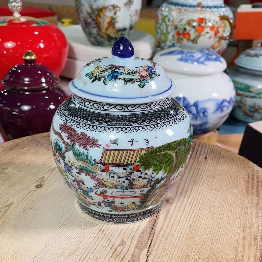 【闪购商品】罐陶瓷茶叶罐密封罐