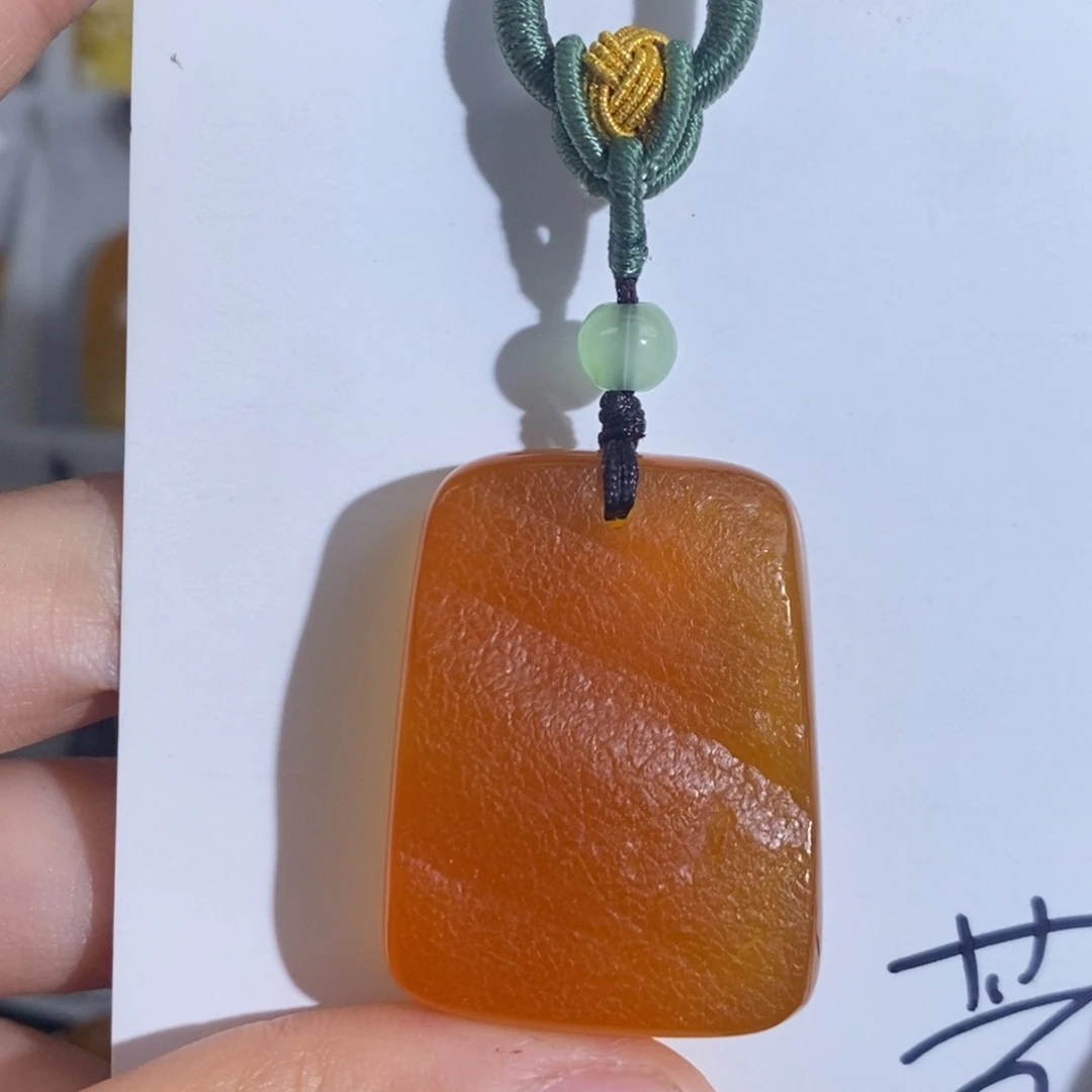 定制琥珀未镶嵌蜜蜡吊坠