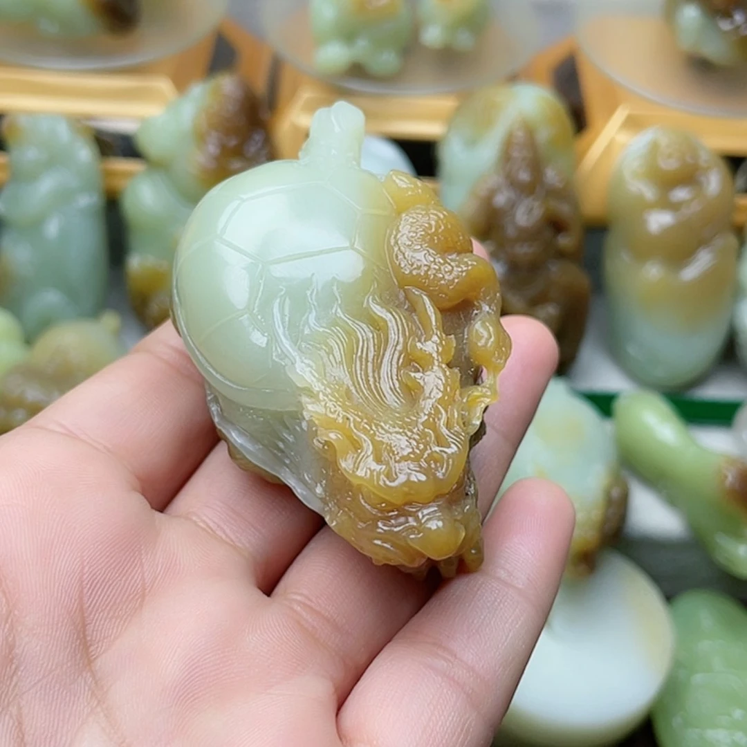 【闪购商品】未镶嵌和田玉挂件海***?