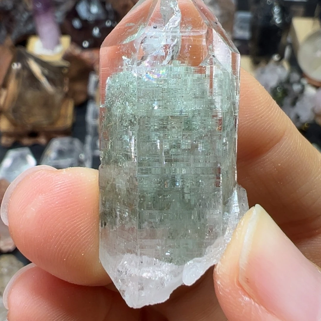 石材印度喜马绿幽灵精品