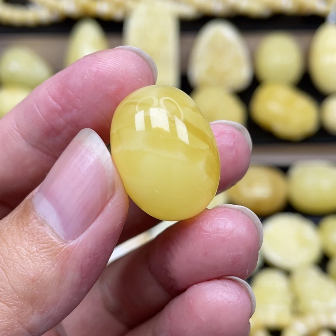 琥珀未镶嵌裸石琥珀蜜蜡