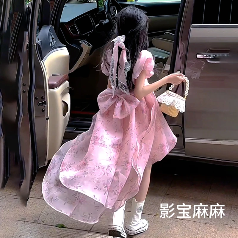 【影宝妈妈定制款】女童夏装连衣裙120-170尺码