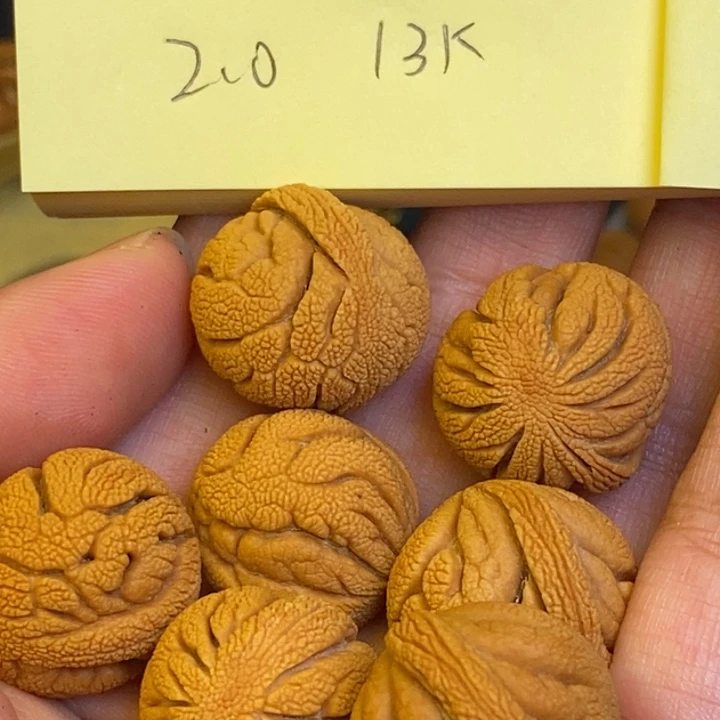 吊坠桃核秦岭龙纹桃核22