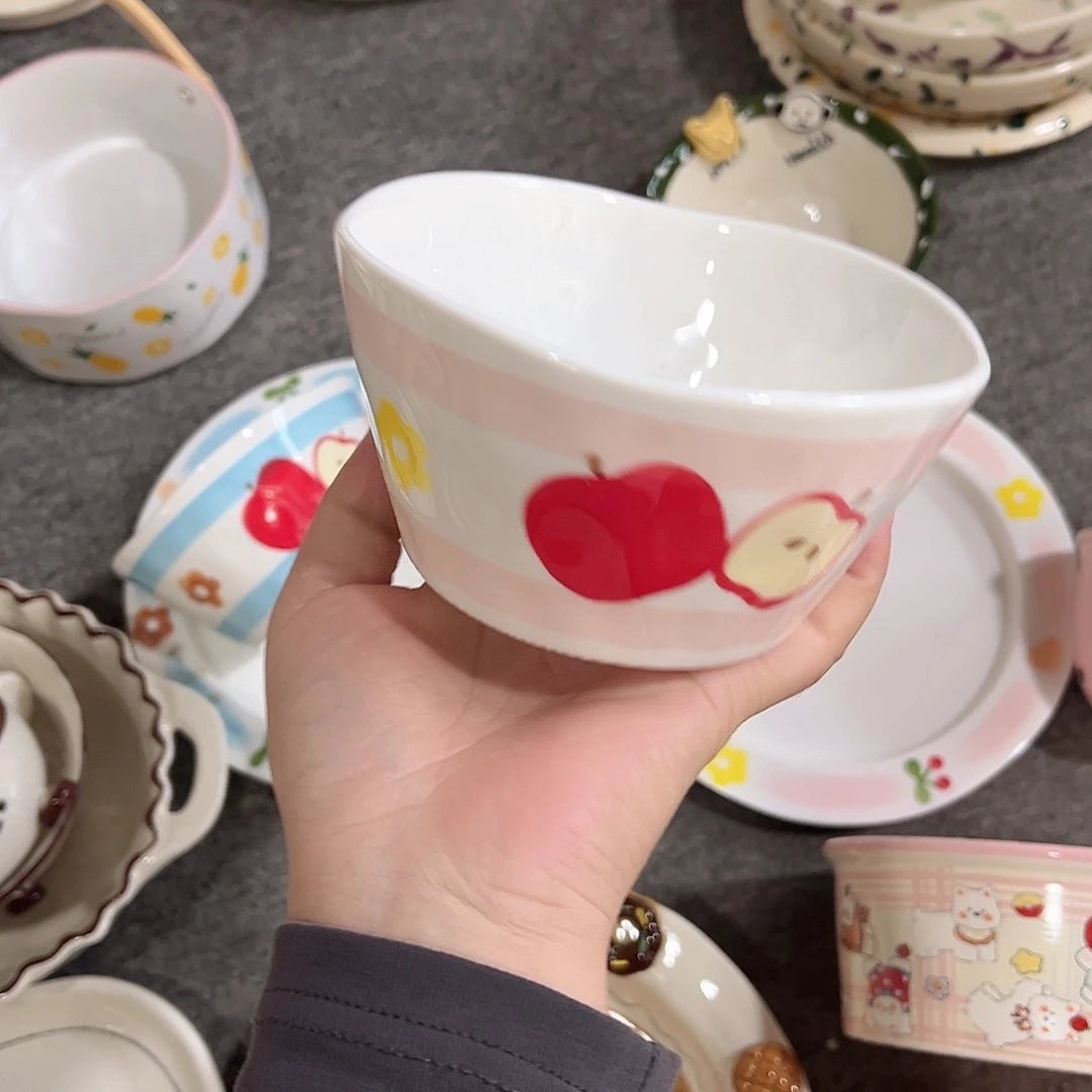 正品苹果5寸陶瓷系列