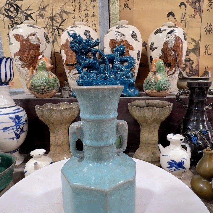茶盏手工制作陶瓷摆件