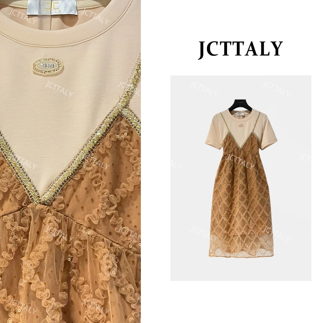 【XY】【74】法式连衣裙女夏季新款时尚显瘦连衣裙JC-A3411