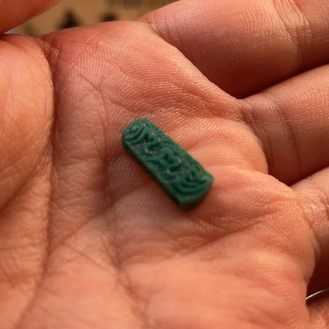 未镶嵌绿松石耳饰