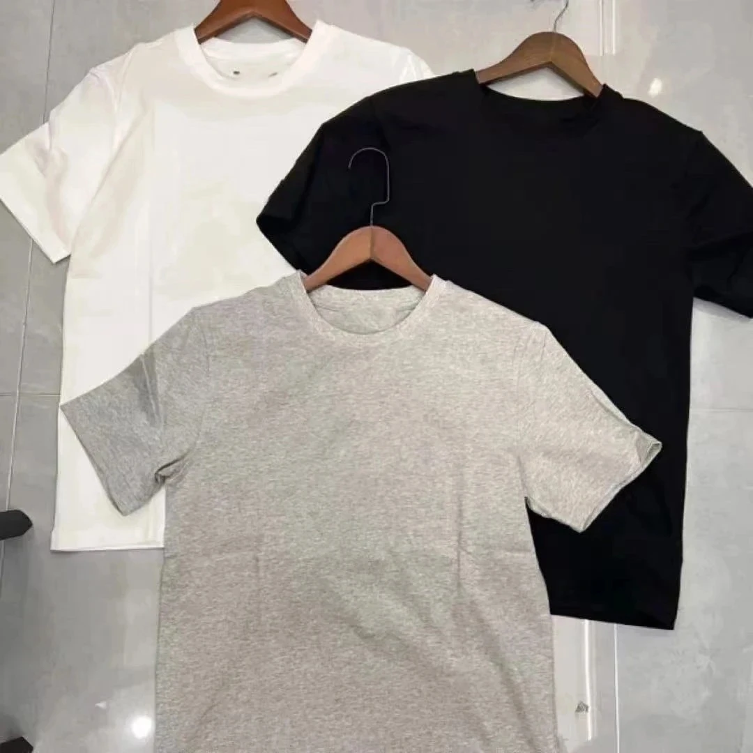 古 前后标男是圆领短袖