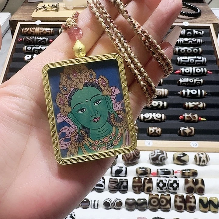 玛瑙/玉髓合金颈饰