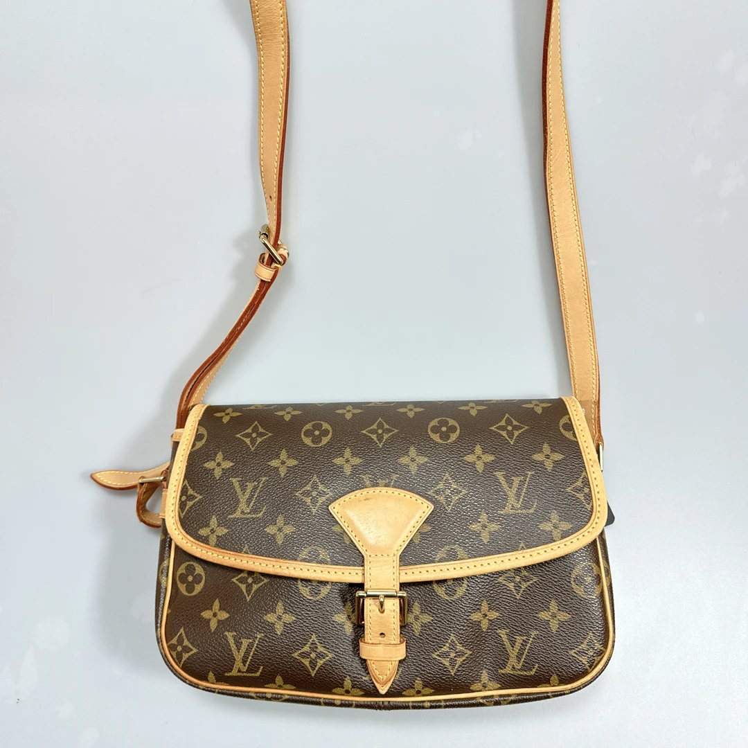 95新 LouisVuitton/路易威登 复燃精选/老花法棍邮差包（全原）