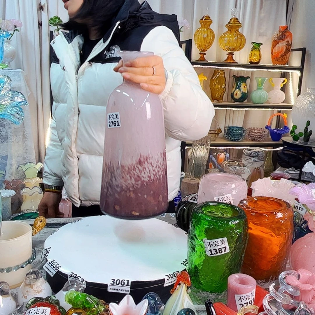 2761 家悦美居琉璃摆件不完美