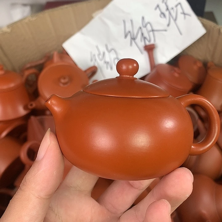 原矿朱泥茶具茶壶家用120