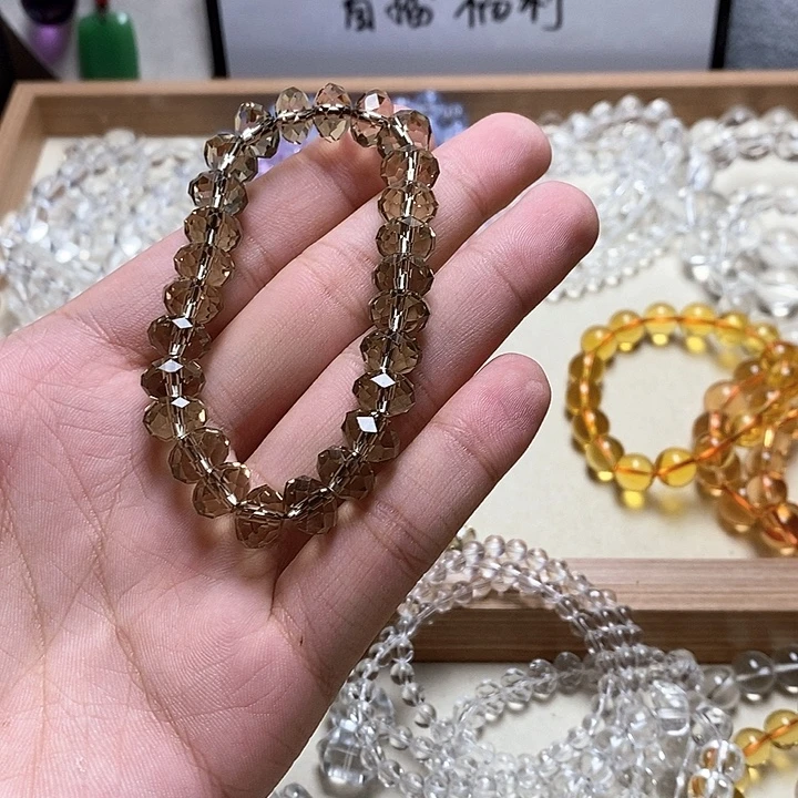 非金属无卡10mm茶刻面