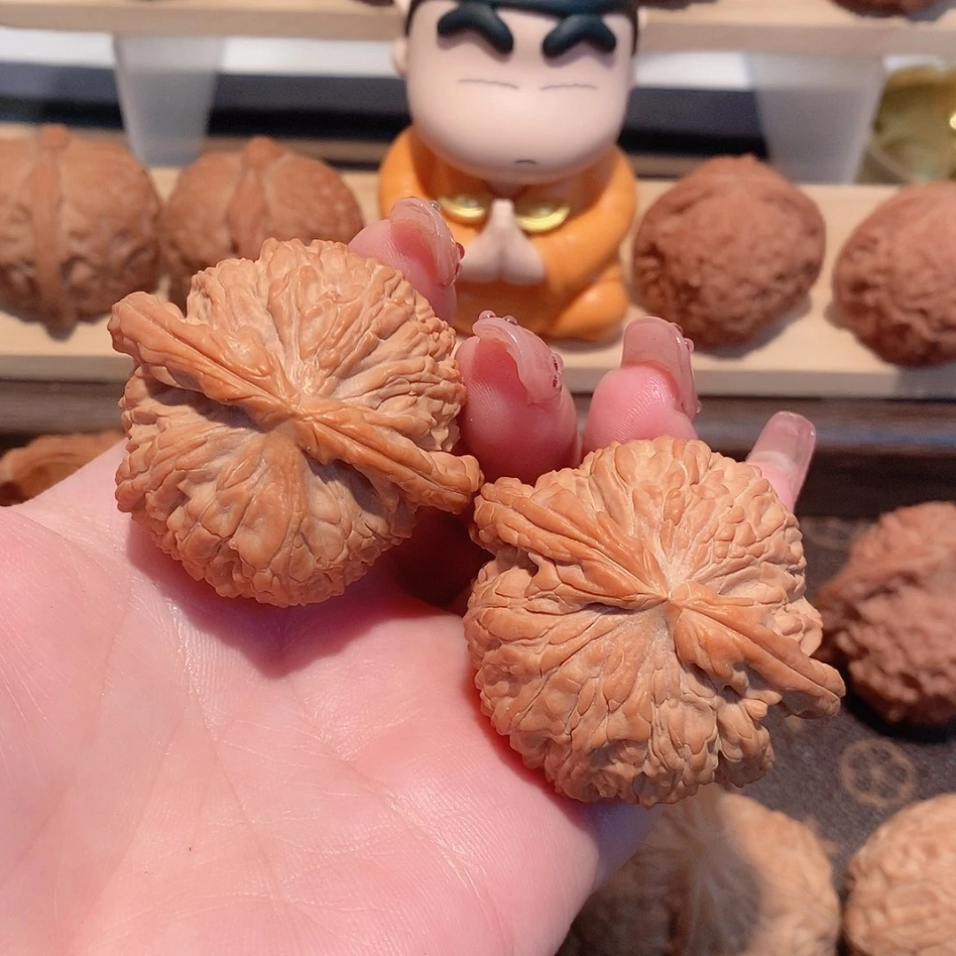 吊坠文玩核桃完*白狮子