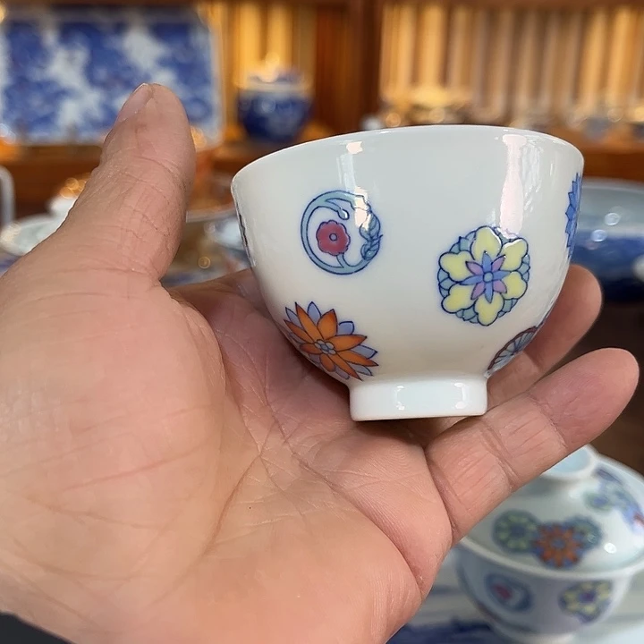 錡镇堂手工手绘杯