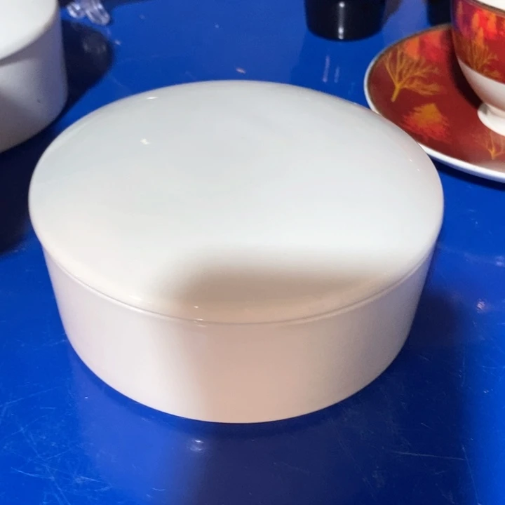 瓷片白瓷墨盒炖盅糖罐