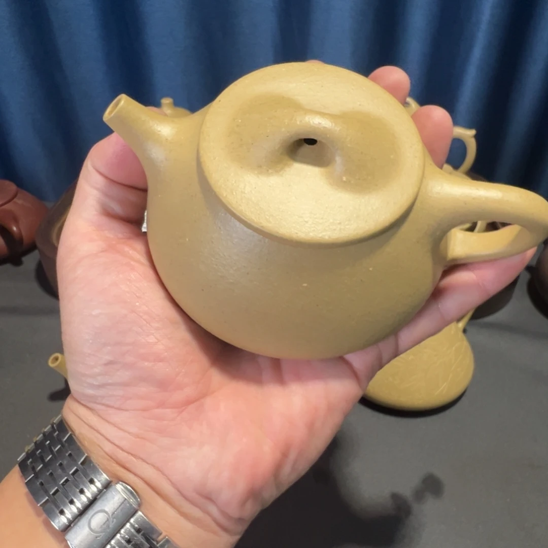 茶壶紫砂景舟梨皮