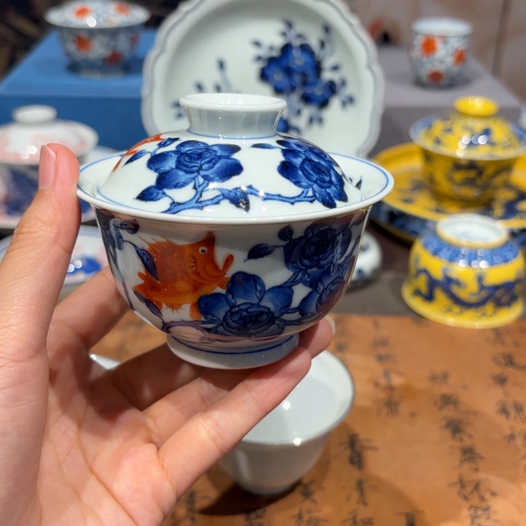 X***r手工手绘陶瓷茶具