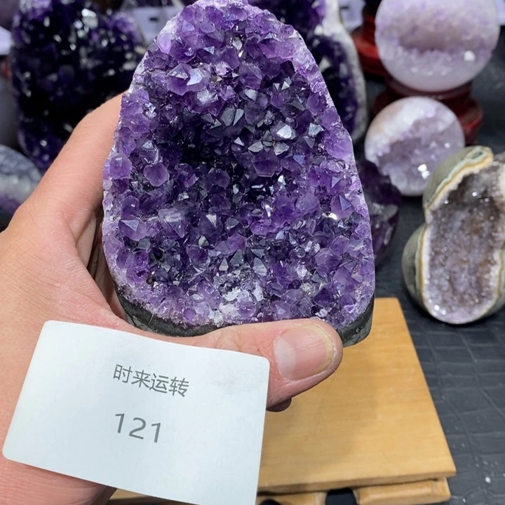 大型摆件（非配饰）紫晶未镶嵌