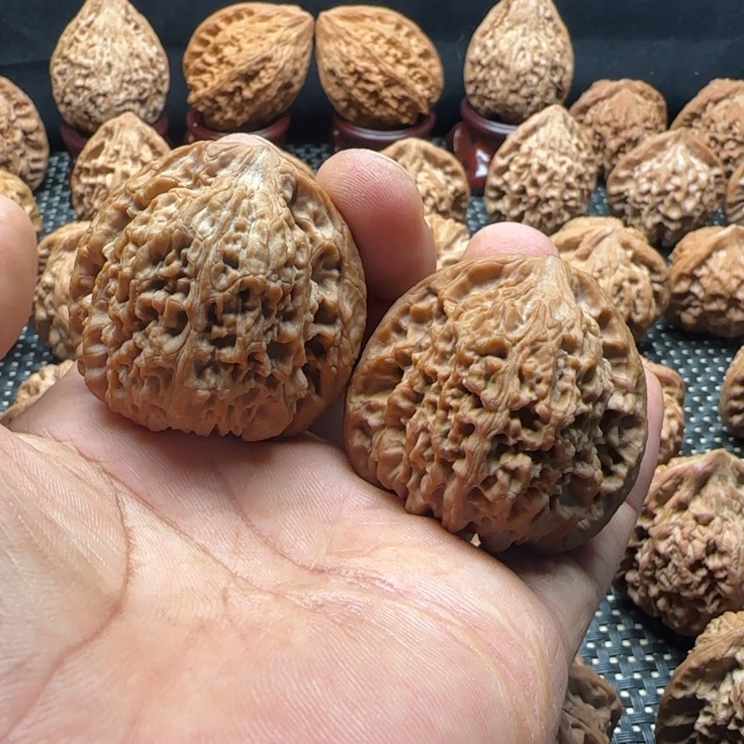 吊坠文玩核桃全品南疆石45