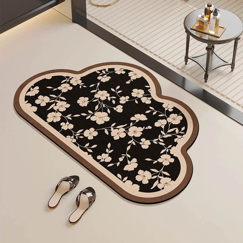 昕艺云朵软地垫居家好物卫生间浴室轻奢洗手间门口防滑吸水地垫