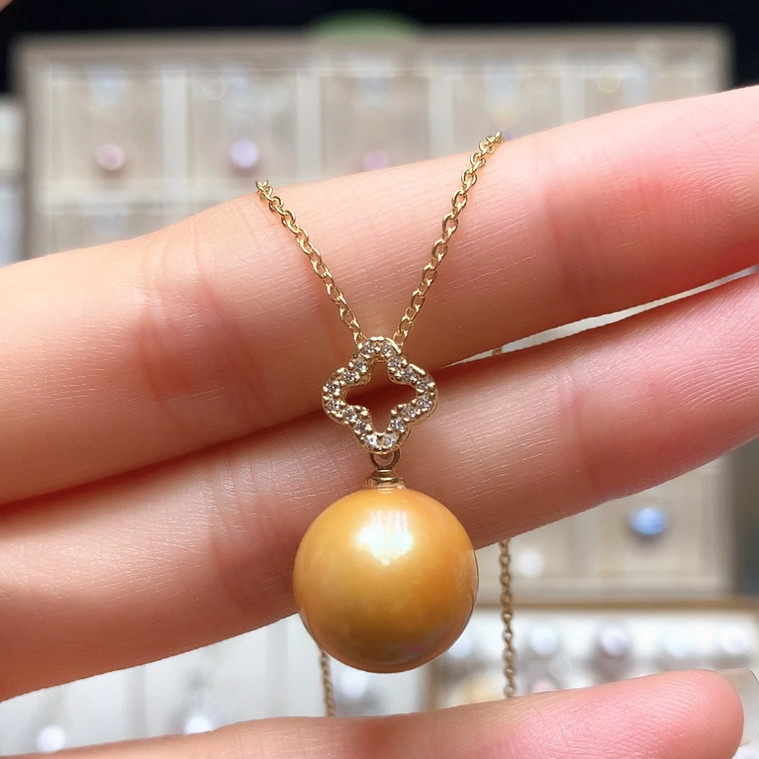 淡水珍珠合金颈饰