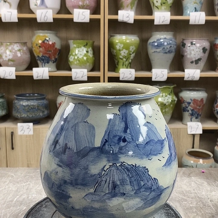 缸静*肉13xc景德镇陶瓷花盆