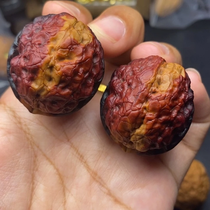 青***末把件文玩核桃40尺至尊疙瘩包