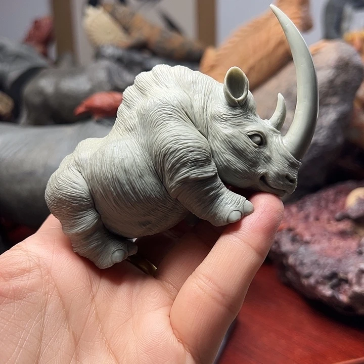 东北石松花石摆件