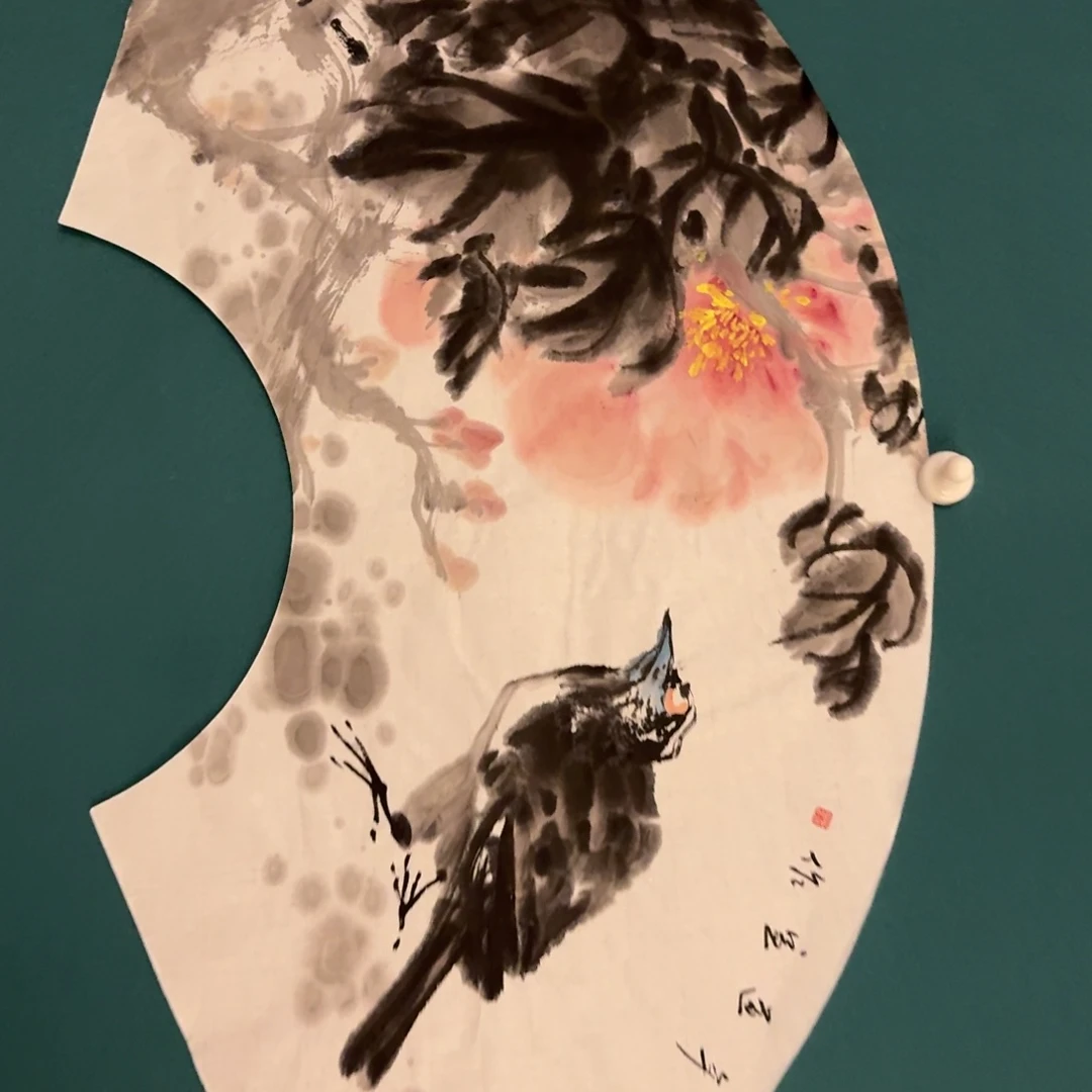 国画董老师作品画作