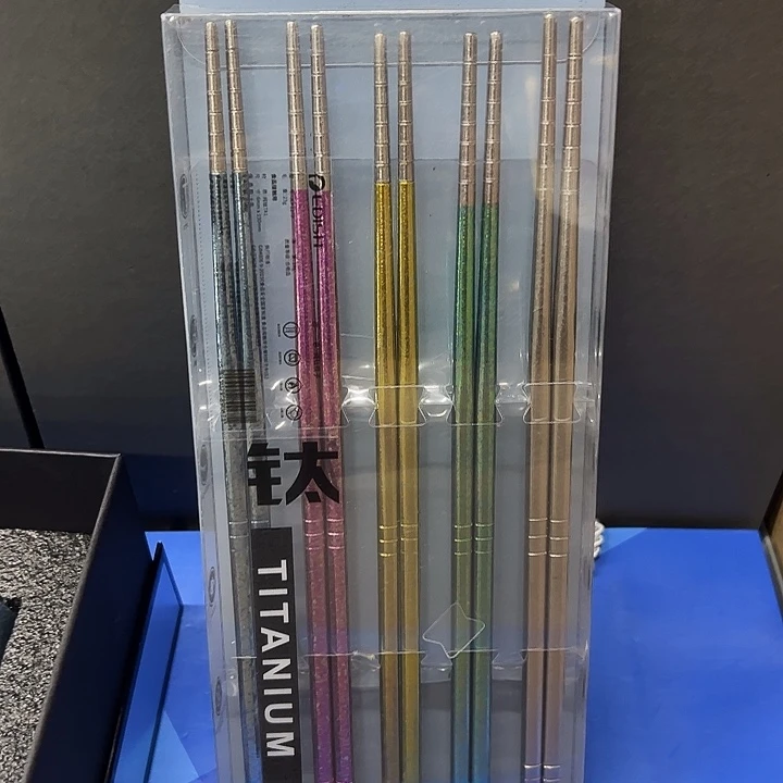 壹滴水筷子5双彩色
