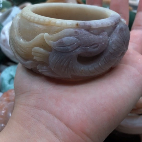 石英质玉手镯未镶嵌清*