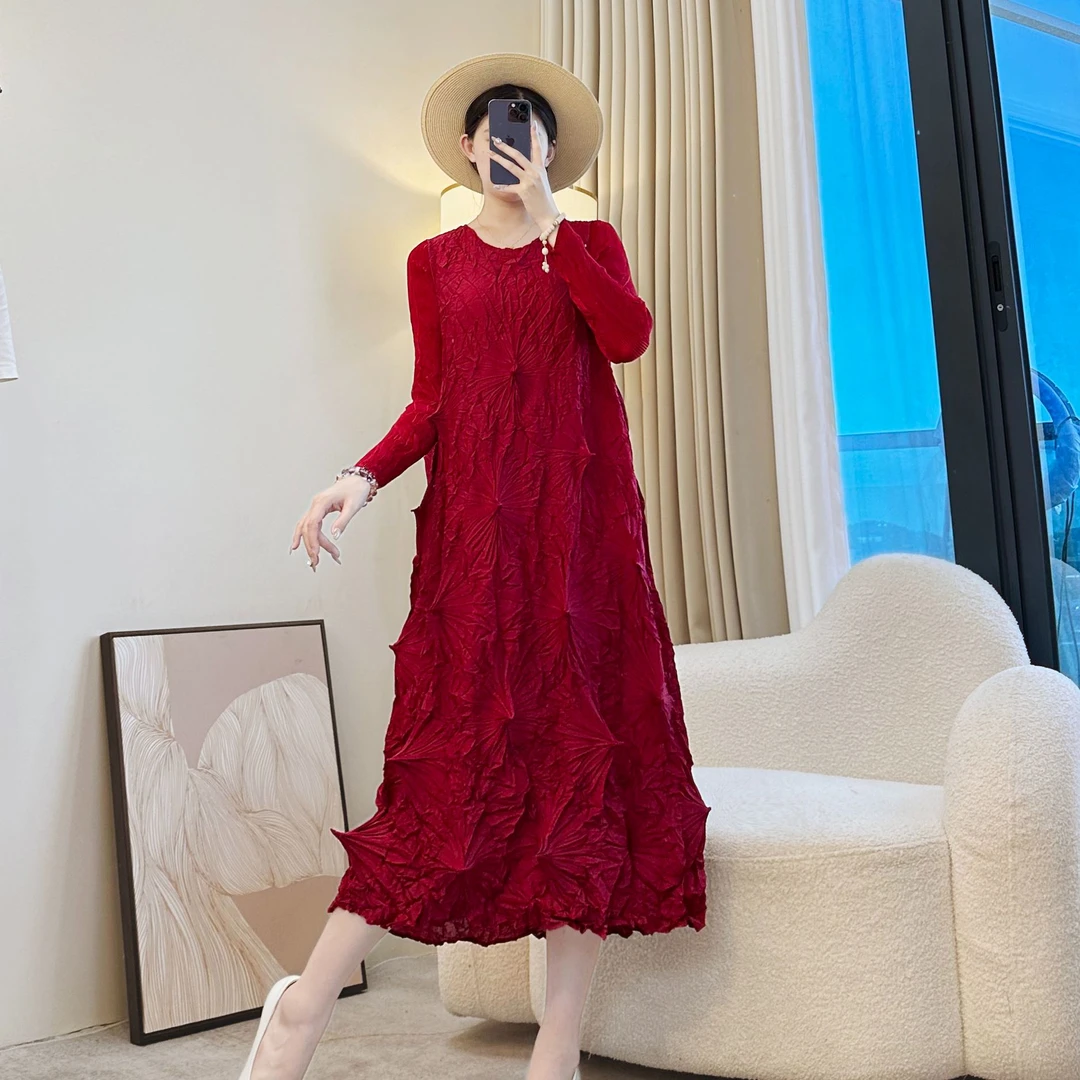 2025秋季新款轻奢设计优雅时尚法式连衣裙
