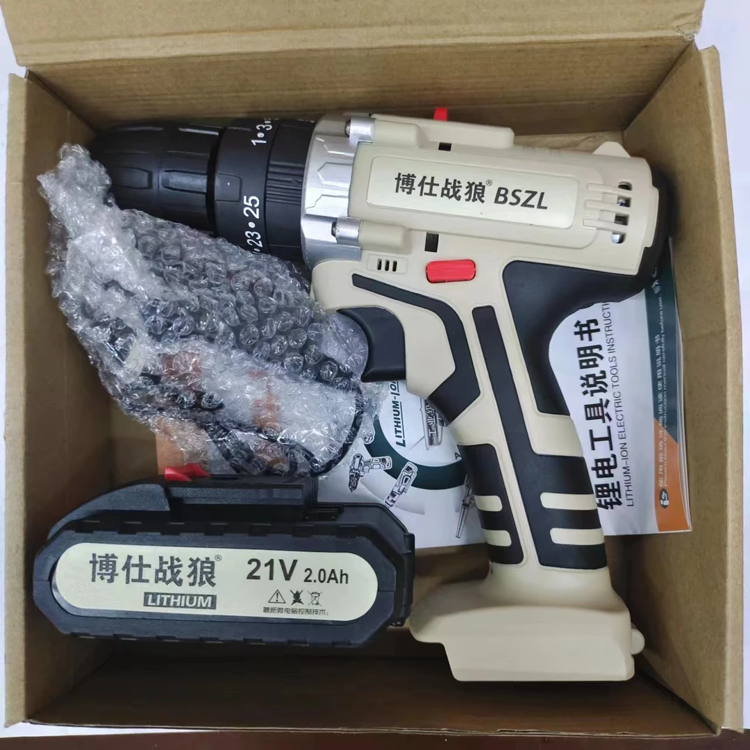 博仕战狼21V三功能冲击电钻（一电一充）