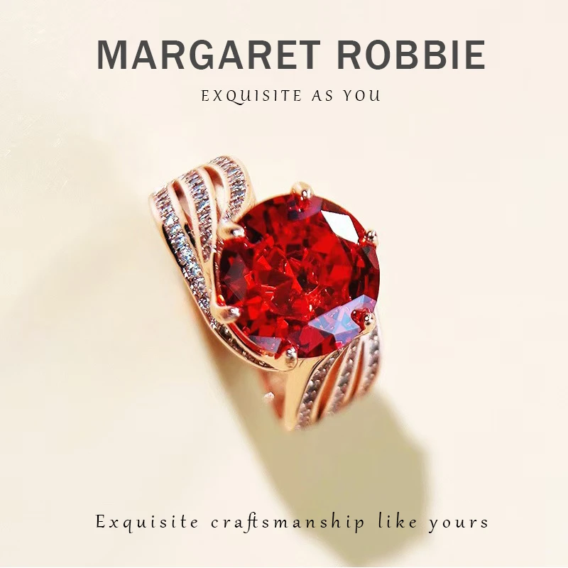 合金戒指 MARGARET ROBBIE百搭简约气质轻奢8636