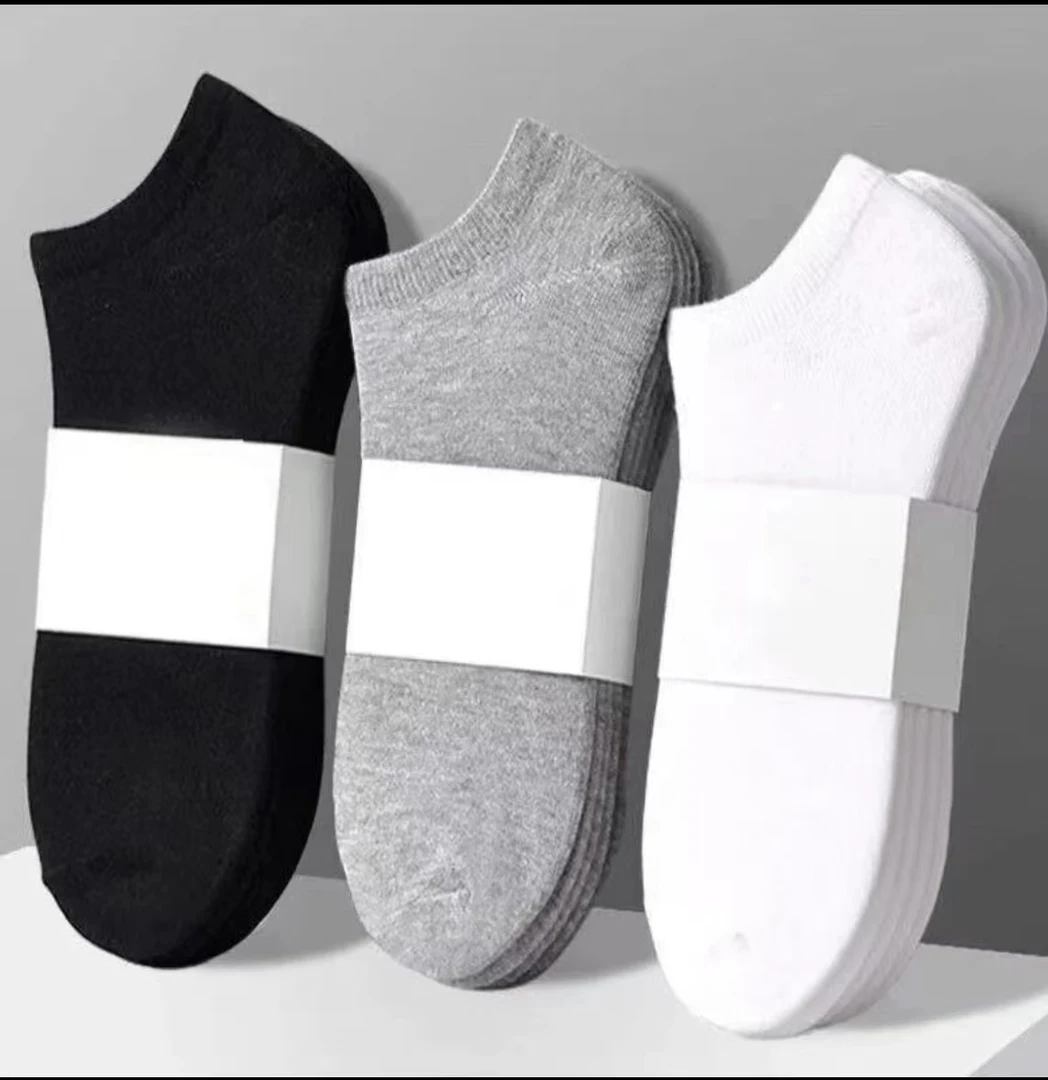 简约短筒春夏薄款袜子短袜1双颜色款式随机zl