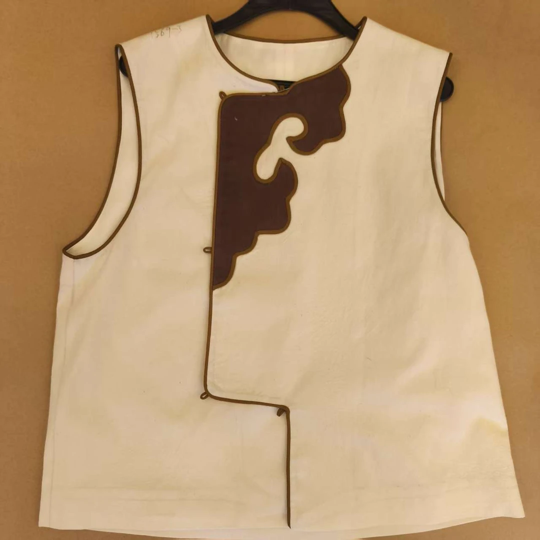 1569B-偏襟如意马甲纸样DIY缝纫裁剪样版