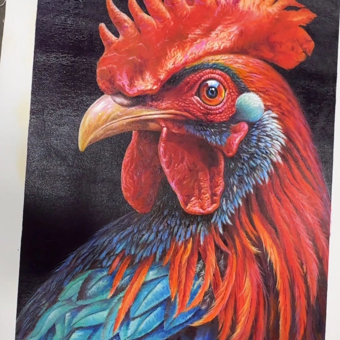 油画加油加油努力加油加油