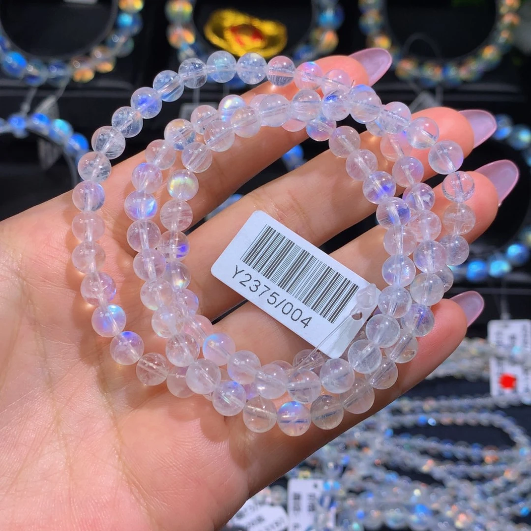 月光石手串未镶嵌爱****檬Y2375/004 6.0mm