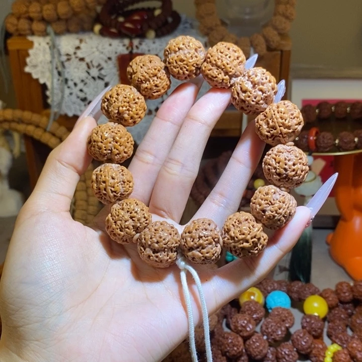 秀***隐手串金刚菩提235原籽肉一物