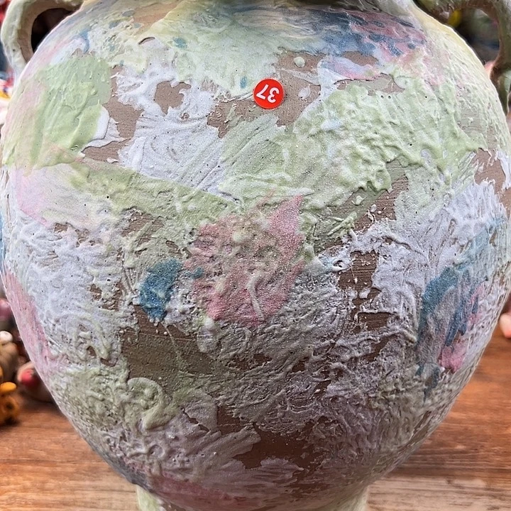 晴***天陶摆件小镇青花每日有新品