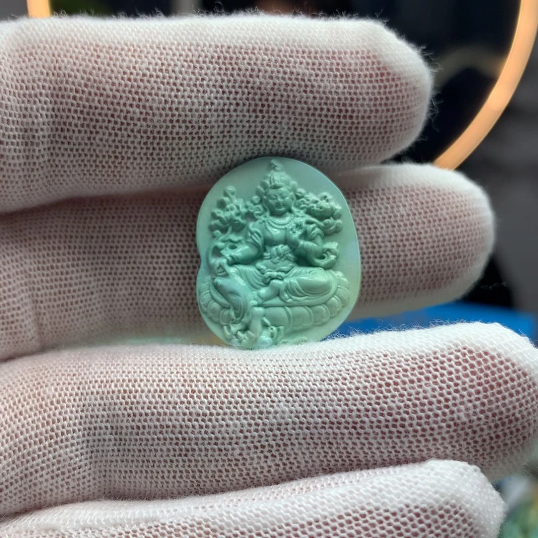 绿松石挂件未镶嵌