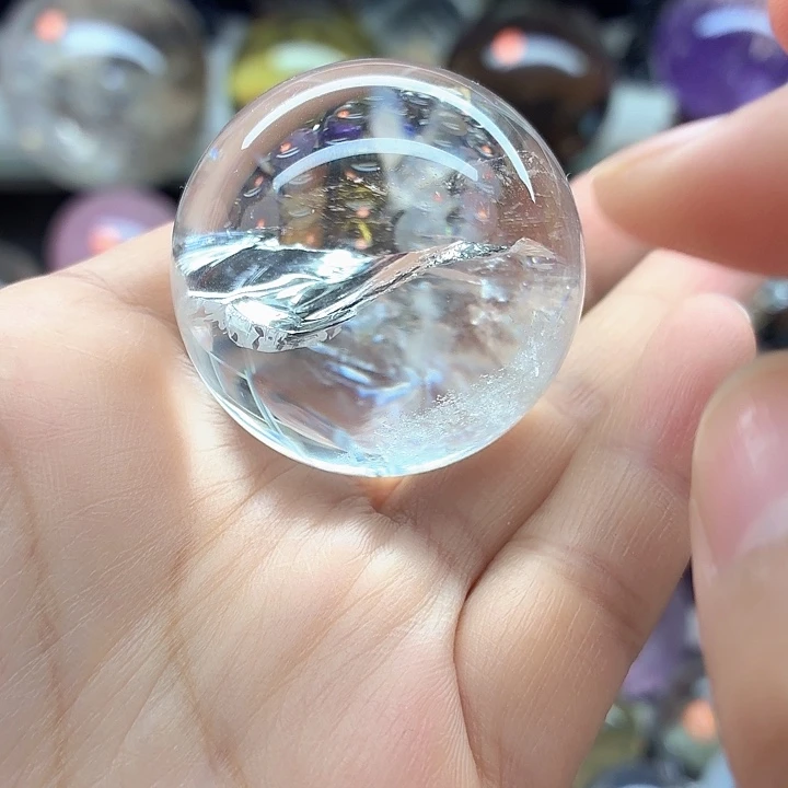 珠宝半成品未镶嵌水晶白水晶4