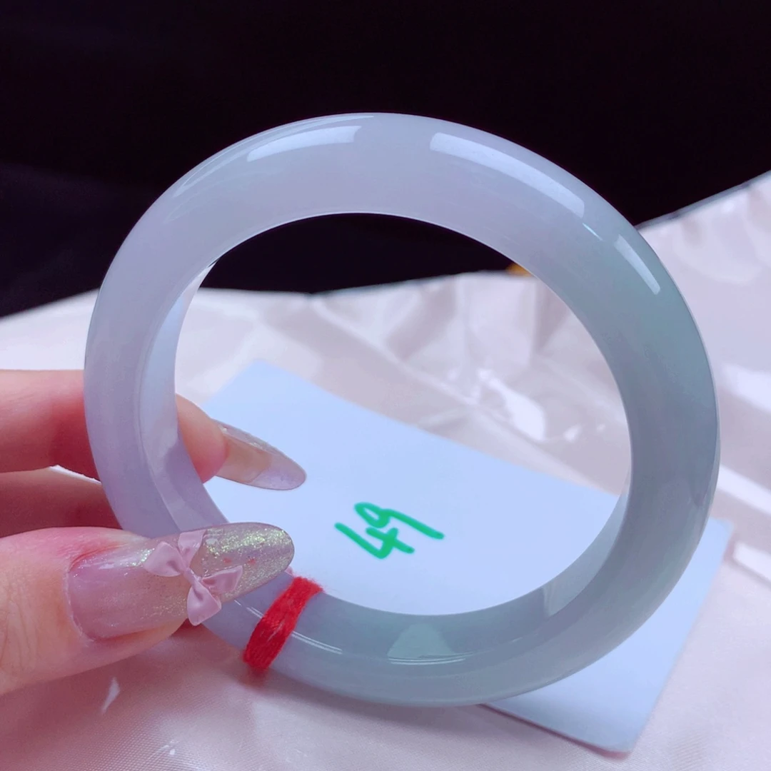 未镶嵌手镯翡翠天然缅甸翡翠A货手镯 49号